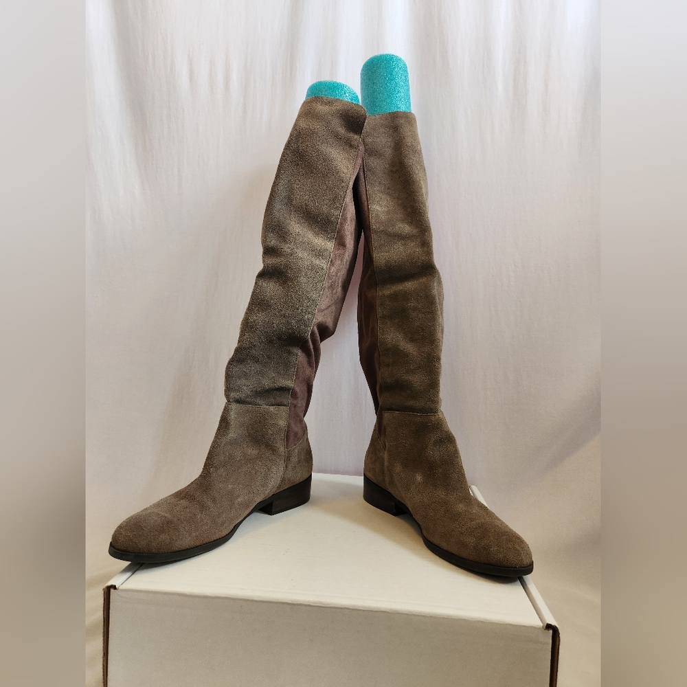 Lucky Brand Brown Over the Knee Boots